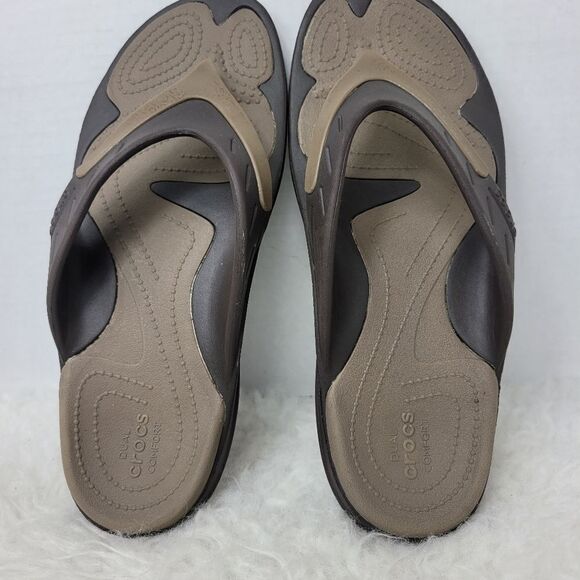 Crocs Unisex-Adult Men's & Women's Classic Clog Size 9M/11W US Espresso/Walnut - Picture 5 of 10